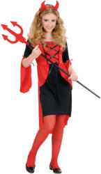 Widmann Costum diavolita fetita halloween - 11 - 13 ani / 158 cm Costum bal mascat copii