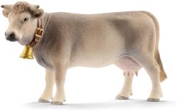 Schleich Figurina vaca braunvieh, Schleich 13874 (13874S) Figurina