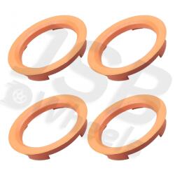  Set 4 inele de centrare jante 70.4-58.1 mm (JSB 704581)
