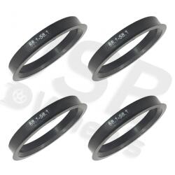  Set 4 inele de centrare jante 68.1-58.1 mm (JSB 681581)