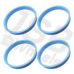  Set 4 inele de centrare jante 89.1-84.1 mm (JSB 891841)