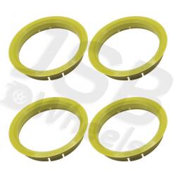  Set 4 inele de centrare jante 72.5-66.6 mm (JSB 725666)