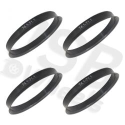  Set 4 inele de centrare jante 74.1-71.1 mm (JSB 741711)
