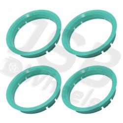  Set 4 inele de centrare jante 70.0-65.1 mm (JSB 700651)