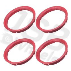  Set 4 inele de centrare jante 73.0-66.45 mm (JSB 7306645)