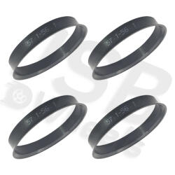  Set 4 inele de centrare jante 57.1-56.1 mm (JSB 571561)