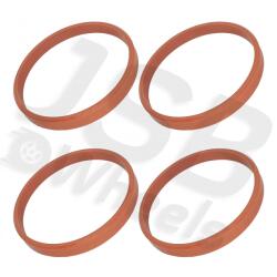  Set 4 inele de centrare jante 72-66.6 mm (JSB 720666)