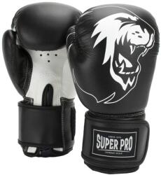 Super Pro Manusi de Box Super Pro Combat Talent Negru Alb (SPBG130-90100-8)