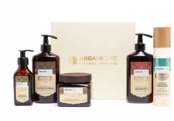 Arganicare Set rutina pentru stimularea cresterii parului cu ulei de ricin, Arganicare