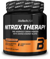 BioTechUSA Nitrox Therapy - forta maxima la antrenamente, energizeaza si vascularizeaza, 340 grame
