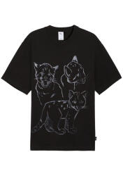 PUMA T-Shirt Graphic Itty Bitty Tee 632363 01 puma black (632363 01 puma black)