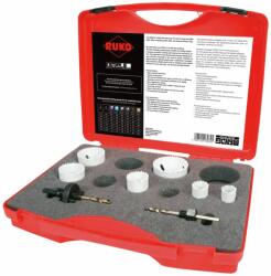 RUKO Set Profesional 6 Carote Bimetal HSS Co8 PK1 Ø 19-57 mm (RK.126301)