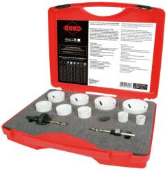RUKO Set Profesional 9 Carote Bimetal HSS Co8 PK2 Ø19-64 mm (RK.126306)