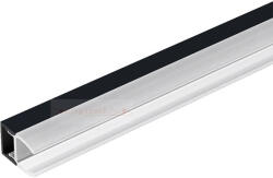 ELMARK Alu profil neonflex rögzítéshez és üvegpolchoz 2, 5 méter fekete HCR (99ACC72HCRBL)