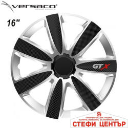 Versaco Тасове за джанти 16'' Versaco Carbon GTX - Black / Silver (56313) - steficenter