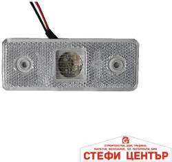 Paolo Габарит правоъгълен 0030 24v бял (76070)