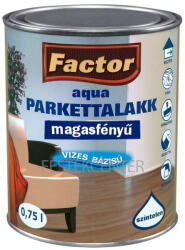 FACTOR Aqua Parkettalakk Magasfényű (0, 75l)(28755)