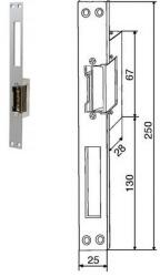  Elektromos Ajtózár 250mm (9500)