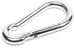 Karabiner Rugós Galv. Horg. Din5299-c 11x120 /db