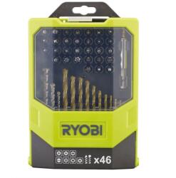 RYOBI Fúró Csavarozó Bitkészlet 46db-os Rak46mixc 5132002698