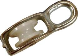 Kötélcsiga Egy Görgővel Fix Galv. Horg. 40 (d10) /db