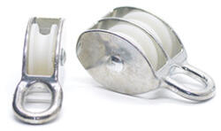  Kötélcsiga Két Görgővel Fix Galv. Horg. 30 (d8) /db