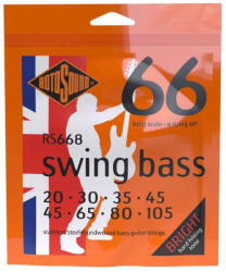 RotoSound RS668 Swing Bass Stainless Steel 8-String Long Scale 20-105(8-húros)
