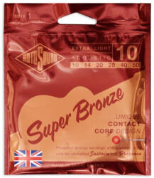RotoSound SB10 Super Bronze 80/20 foszforbronz Extra Light 10-50