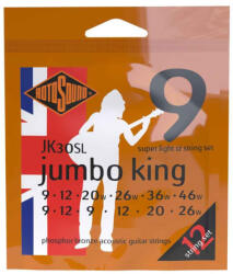 RotoSound JK30SL Jumbo King foszforbronz Super Light 09-46 (12 húros)