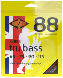 RotoSound RS88S Tru Bass Black Nylon Short Scale 65-115