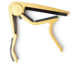 Dunlop 84FG Trigger Capo Acoustic Flat Gold - egyenes fogólapos akusztikus gitárokhoz