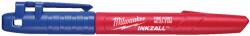 Milwaukee INKZALL Jelölő filc Vékony tartós hegyű Kék - 1 db (4932492126) - profikisgep
