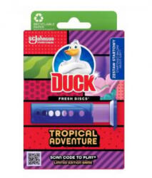 DUCK Fresh Discs zselés WC-öblítő korong ropical Adventure 36ml (5000204345179)