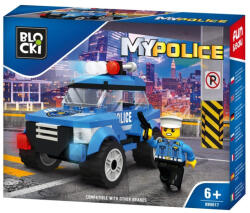 Klocki BLOCKI My Police, Masina de politie pentru patrulare (FLV29843)