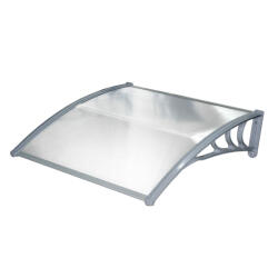  Copertina, marchiza modulara, Policarbonat, Alb transparent, 120 x 100 cm (M120100)