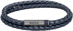 HUGO BOSS Brățară dublă stilată din piele 1580494 19 cm