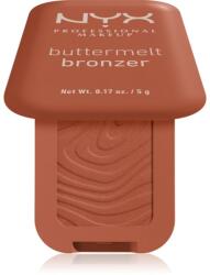 NYX Professional Makeup Buttermelt Bronzer бронзант цвят 3.5 Butta'd Down 5 гр