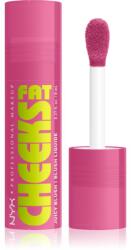 NYX Professional Makeup Fat Cheeks Juicy Blush folyékony arcpirosító árnyalat 07 Plum Pop 8 ml