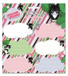 Ars Una Think-Pink 25 (5462) 3x6 db füzetcímke (ARS_UNA_53834621) (ARS_UNA_53834621)