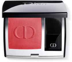 Dior Rouge Blush компактен руж с четка и огледалце цвят 999 (Satin) 6 гр