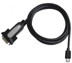 PremiumCord USB 2.0 Type C Soros Átalakító Fekete 1.8m KU31-232 (KU31-232)