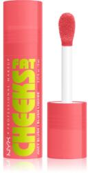 NYX Professional Makeup Fat Cheeks Juicy Blush folyékony arcpirosító árnyalat 02 Fig Fizz 8 ml