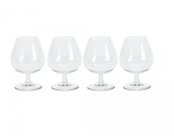 Excellent Houseware 4 pohár pálinkából álló készlet eszközök Excellent Houseware, üveg, 5, 6x13 cm, 350 ml, átlátszó (GDKPCC7001530)