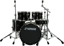 Sonor AQX Kids Black Midnight Sparkle 5 Piece Drum Set