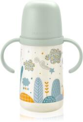 Suavinex Dreams Second gyerekkulacs fogantyúval Green 6 m+ 270 ml