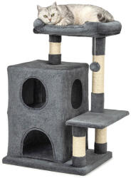  Lionto Lionto kaparófa macskáknak, 80cm, sötétszürke