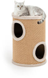  Lionto Lionto kaparóhordó jutával macskáknak, bézs, 50x36x36cm
