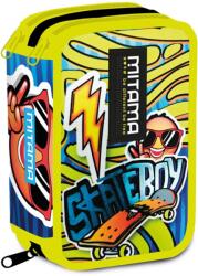 Mitama Super Triplo tolltartó, 3 rekesszel, sárga és kék kivitelben (EMGMI064874)