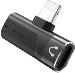 BOROFONE audio adapter BV14 Lightning - 2x Lightning fekete