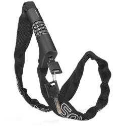 ROCKBROS 3230002001 biciklizár kombinációval és kulccsal - fekete